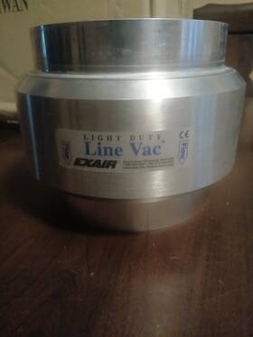 130600 Exair 6 Inch Light Duty Aluminum Line Vac
