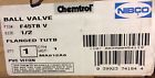 F45tb-v 1-2 Chemtrol Nibco True Union Ball Valve Flange Connections Pvc