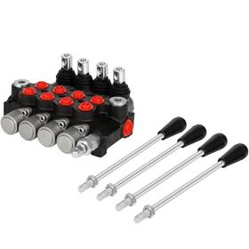 164784-5354-1637040032 Fahkns 4 Spool 11 Gpm Hydraulic Flow Control Valve 3600 Psi G Ports Adjustable Relie