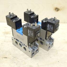 2-d-1-c Festo 159690 24vdc Solenoid Valve Jmn1h-5/2-d-1-c Catalog # With Manifold Base
