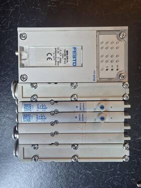 546280 Festo Mpa-cpi-vi Valve 4 Station Manifold With 2 Valves
