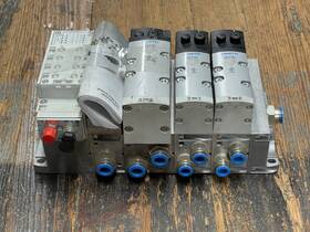 555566 Festo Vtsa-f-asi Valve Terminal With Pneumatic Solenoid Valves
