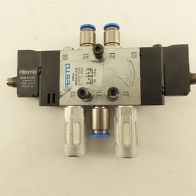 Cpe14-m1ch-5j-1 Festo Cpe14-m1ch-5j-1/8 Pneumatic Solenoid Valve 5/3 Way 24v Coil