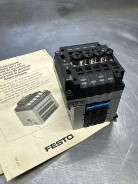 Cpv-ge-asi-4e4a-z Festo Cpv10-vi 18200 Cpv-10-vi0538 Pneumatic Valve Terminal Assembly M8