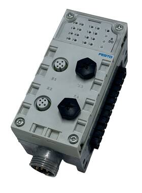 Cpx-ab-4-m12x2-5p-m3 Festo 546997 With Cpx-m-ge-ev Interlinking Block