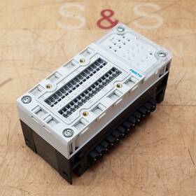 Cpx-ab-8-kl Festo Connection Block Spring Terminal 195708 - Used