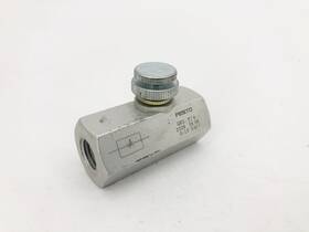 Gro-1 Festo Gro-1/4 Flow Control Valve 2109 0-10 Bar