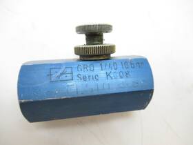 Gro-1 Festo Gro-1/40 - Flow Control Valve 10 Bar Used Tested