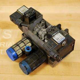 Msfw-120 Festo Mfh-5/3g-d-3 Pneumatic Solenoid Valve With 2 Qty Msfw-120/60 Solenoids