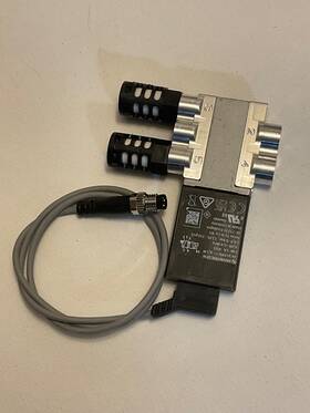 Mhe2-ms1h-5 Festo Mhe2-ms1h-5/2-m7 Air Solenoid Valve 24v Dc 5/2 With Connector