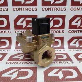 Mn1h-2-3 Festo Mn1h-2-3/4-ms Solenoid Valve 0.5-10 Bar 7-145psi Used