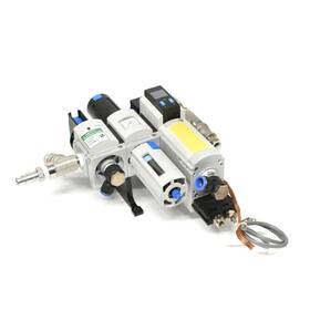 2-e-10v24-ad1 Festo Ms6n-em1-1/2-s Shutoff Valve With Ms6-sv-1/2-e-10v24-ad1 Exhaust Etc