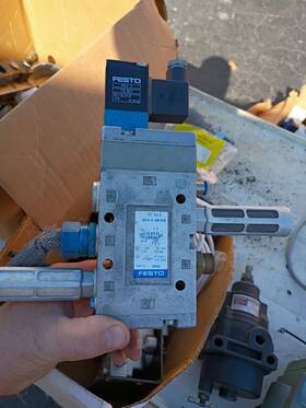 119-807 Festo Msv-3 Solenoid Valve C-1