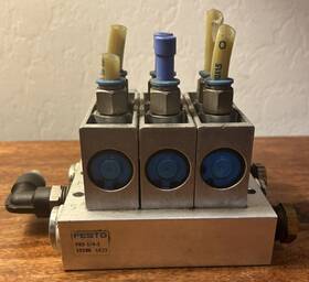 Mfh-5-1 Festo Prs-1/4-3 Mfh-5-1/4 Pneumatic Solenoid Valve With Manifold Assembly