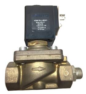 Vzwfblm22cg14135v1p410 Festo Vacs-h1p-a1-1 24vdc/11w Solenoid Valve Used