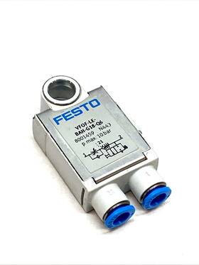 Vfof-le-bah-g18-q6 Festo One-way Flow Control Valve Qs-6 G1/8 8001459