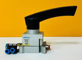 Vher-ah-m04e-g14-ld Festo 4/3 Closed 1150i/min Hand Lever Valve. Tested