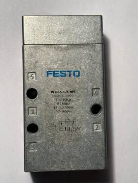 Festo Vl/0-5-1/8 Solenoid Valve 0-10 Bar 0-145 Psi