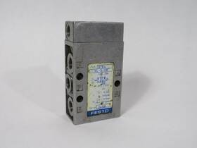 Vl-5-1 Festo Vl-5-1/8 9764 5/2-way Poppet Seat Valve G1/8 0-10 Bar 0-145 Psi Used