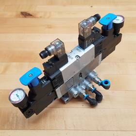 Vsva-b-p53e-zh-a1-1c1 Festo Solenoid Valve 10bar 145psi 24vdc 1.8w - Used
