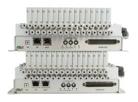Vtug-16k-ec-int-cs Festo 16-port Pneumatic Manifold Reseller Lot Of 2 Working