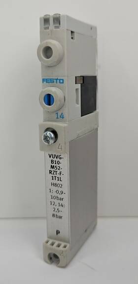 Vuvg-b10-m52-rzt-f-1t1l Festo Solenoid Valve Module Unit Pneumatic Control