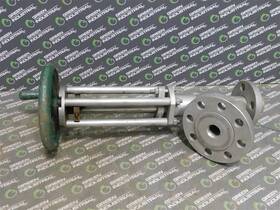 9108f Fetterolf Corporation Used 1 Inch Corp. Ram-seal Valve 500 Psi 95 C Body/trim 316l