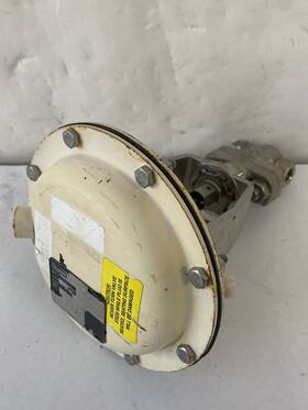 51106s Fisher Baumann Pneumatic Stainless Control Valve 1/4 Inch