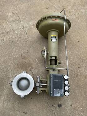 3610j Fisher 6 V200 Control Valve Inch 150 Actuator 1052 Size 60 Positioner