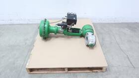 657-8-ur Fisher Size 40 3582 Pneumatic Stainless Wafer Control Valve 4in 150
