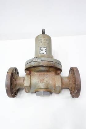 95ht Fisher Flanged Steel Pressure Reducing Regulator Valve 15-100psi 2in 300