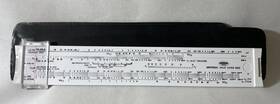 Fc3540 Fisher Controls Vtg Universal Valve Sizing Slide Rule U.s. Units -with Case 1967 Pickett