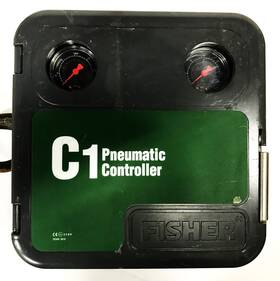 Ge23700c012 Fisher C1 Pneumatic Valve Controller Unit Used