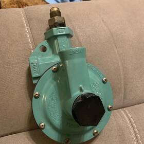 St1205 Fisher R352 Controls Pressure Regulator R-352/22 10psi Inlet