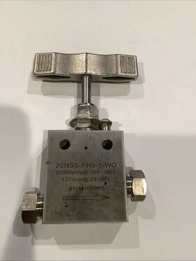 20nss-fh9-1-wo Fitok 20000psig High Pressure Valve