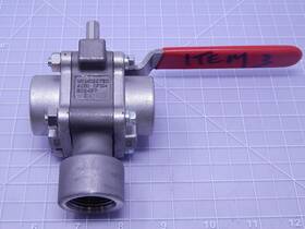 D4446tse Flowserve Cast Iron Threaded Ball Valve T113693