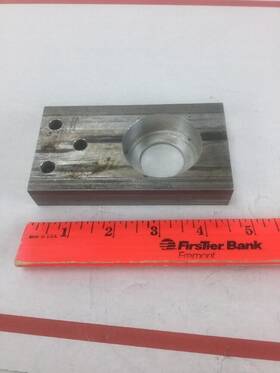2v14-8-6-40s Fluid Controls Inc Aluminum Hydraulic Valve Block Spacer Billet Plate Fast Free Shipping
