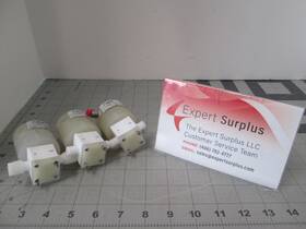 Nv2-224-no-hp Fluorocarbon Furon Nv2-224 High Purity N.o. Pneumatic Valve 60 Psi/100 Psi Used Lot Of 3