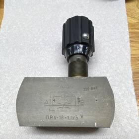 Drv-16-1.1 Flutec Drv-16-1.1/5 V Manual Hydraulic Valve Oil Flow Control
