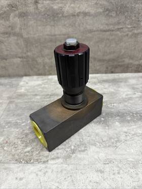 Drv-20-01.1 Flutec Drv-20-01.1/12 Hydraulic Flow Control Valve 5000 Psi Lightly Used