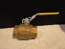 Pn25w-mop5 Fnw 25w-mop5 - 1 1/2 Inch Dn40 Bronze Ball Valve 150 Wsp 600 Wog 125g 5g