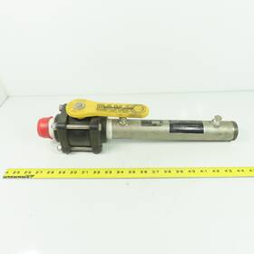 Bs806an Foxboro Manual Ball Valve Flow Chamber