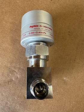 0.34-0.49mpa Fujikin Pneumatic Valve O.p. 0.34-0.49 Mpa Type N.c. 316l