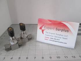 316l-p Fujikin 038819 Diaphragm Valve Used Lot Of 2