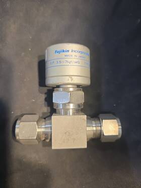 0.69mpa Fujikin Incorporated 3.5 7kgf/cmg 0.34 Diaphragm Valve O.p. Type N.o