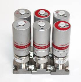 O.p.0.4 Fujikin 0.6 Diaphragm Igs Valve Nc Mpa