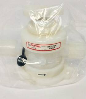 Upm2-f1212-m Furon 1111919 Manually Actuated 2-way 1/4 Turn Diaphragm Valve 3/4 Fittings