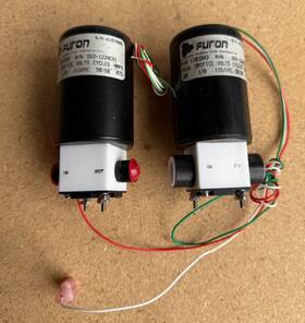 Dv2-122nca1 Furon Lot Of 2 Solenoid Valve 1103359 60 Psig Volts 115vac