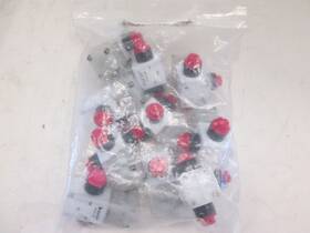 Hpv3-144 Furon 3 Way Teflon Pneumatic Valve Used Lot Of 8