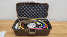 1516-s1007 Gage-it Inc. Backflow Preventer Test Kit Part # With Case And Accessories Used